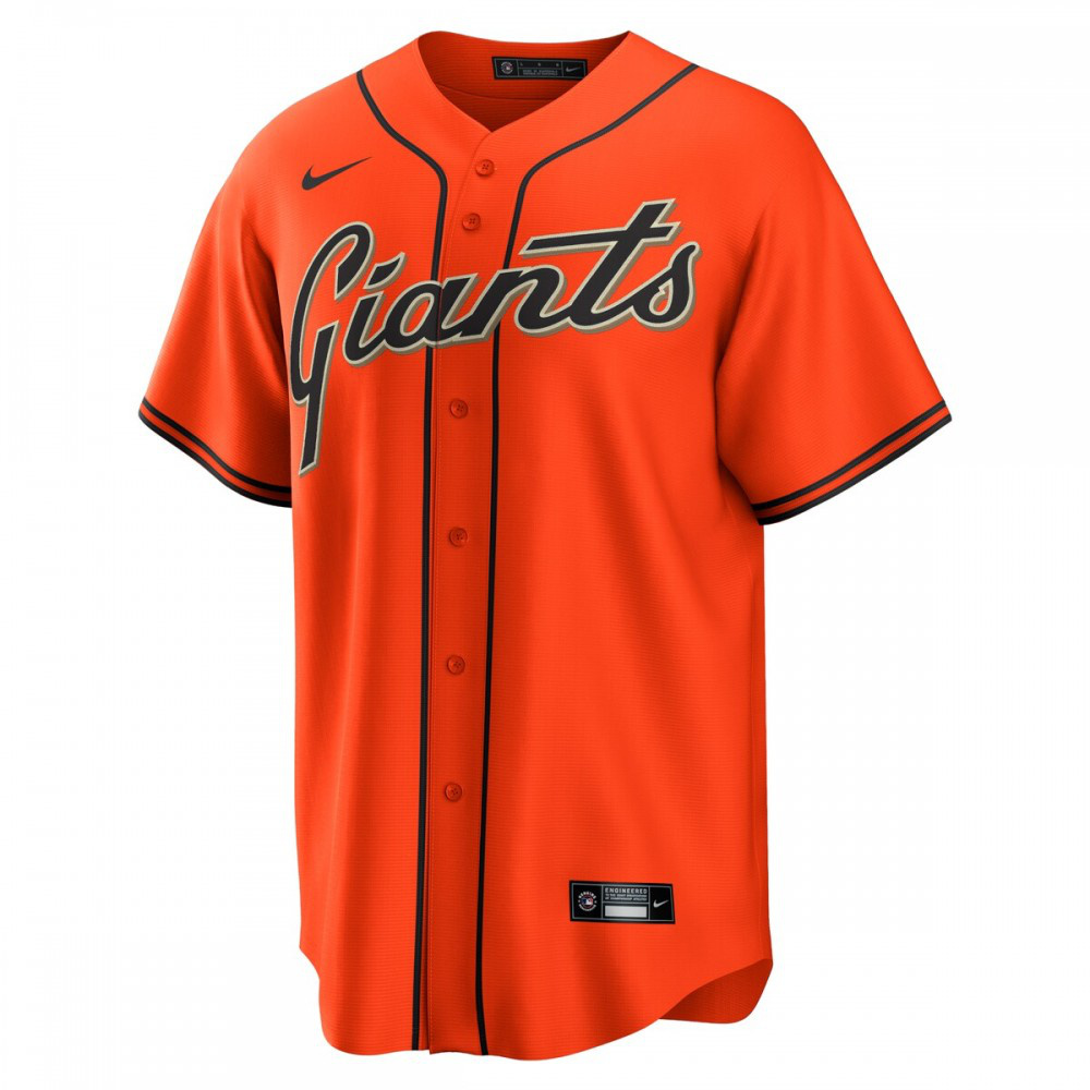 San Francisco Giants Alternate Replica Team Jersey - Orange-Pro Kit Vault | Brand New 26/27 Sports Jerseys